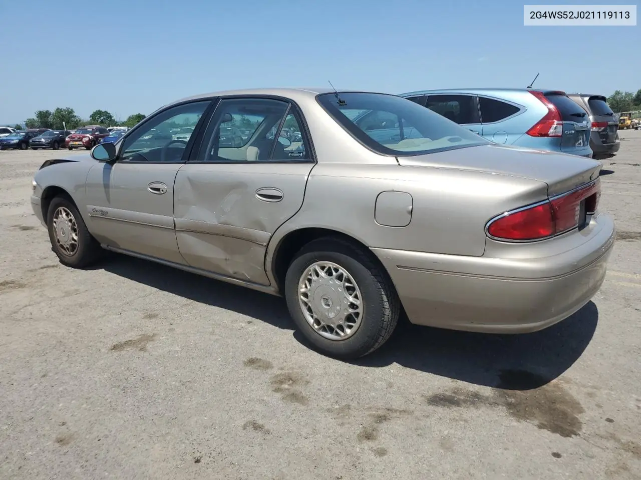 2002 Buick Century Custom VIN: 2G4WS52J021119113 Lot: 62369205