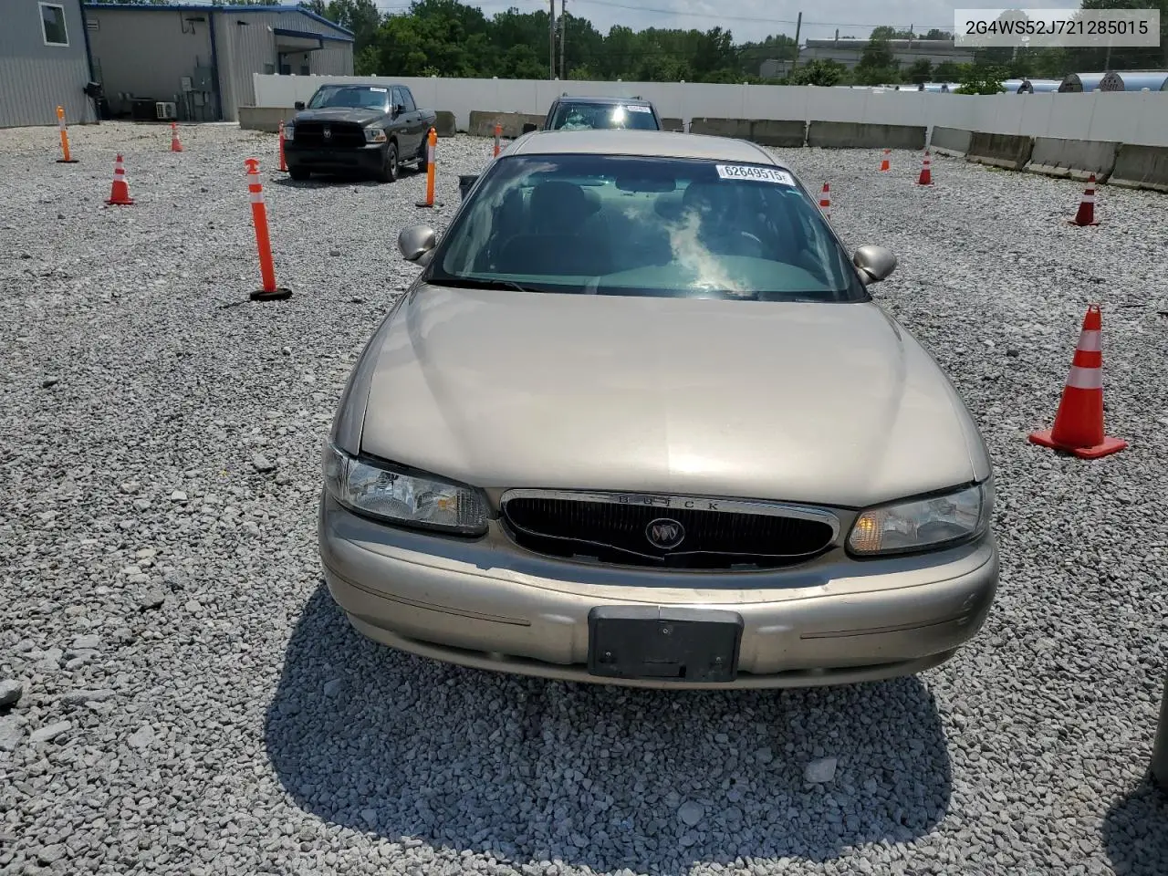 2002 Buick Century Custom VIN: 2G4WS52J721285015 Lot: 62649515