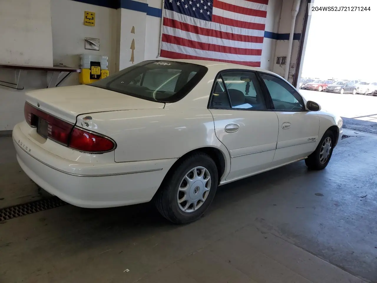 2002 Buick Century Custom VIN: 2G4WS52J721271244 Lot: 62701155