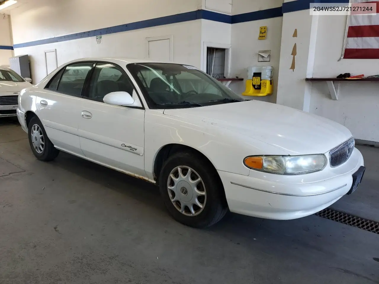 2002 Buick Century Custom VIN: 2G4WS52J721271244 Lot: 62701155