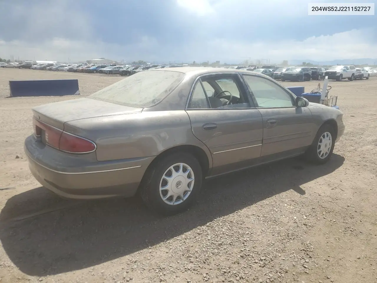 2002 Buick Century Custom VIN: 2G4WS52J221152727 Lot: 64028155