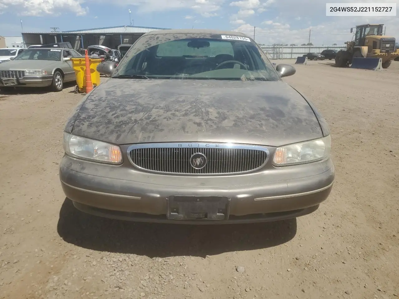 2002 Buick Century Custom VIN: 2G4WS52J221152727 Lot: 64028155