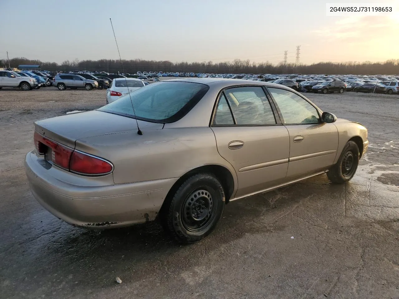 2003 Buick Century Custom VIN: 2G4WS52J731198653 Lot: 43414945