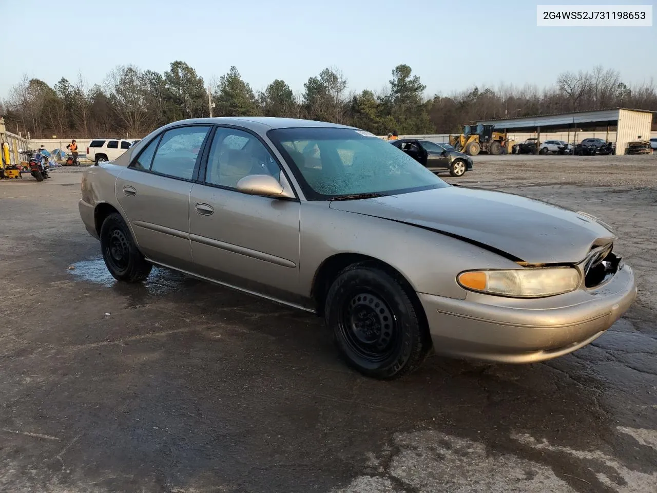 2003 Buick Century Custom VIN: 2G4WS52J731198653 Lot: 43414945