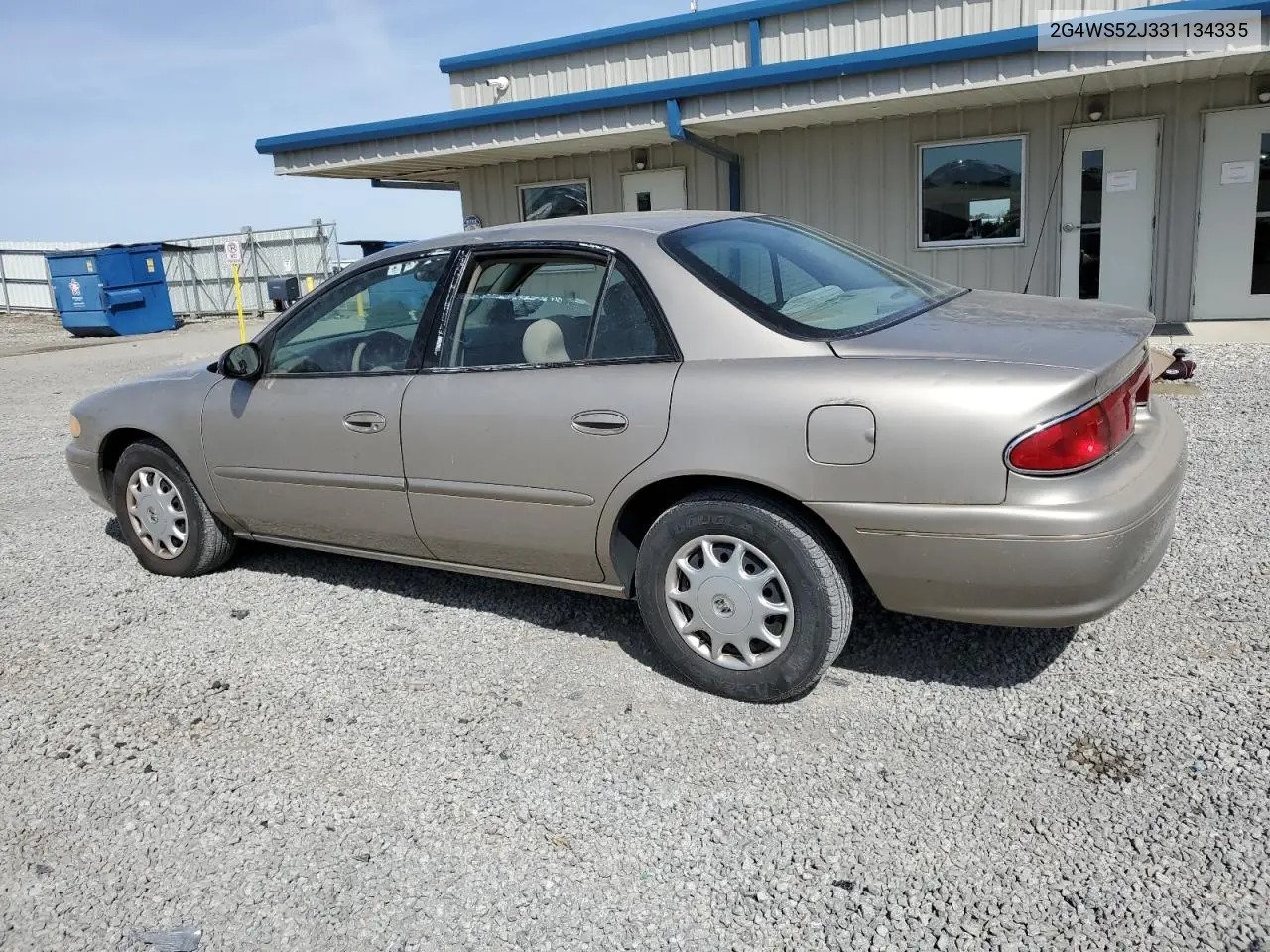 2003 Buick Century Custom VIN: 2G4WS52J331134335 Lot: 49812465