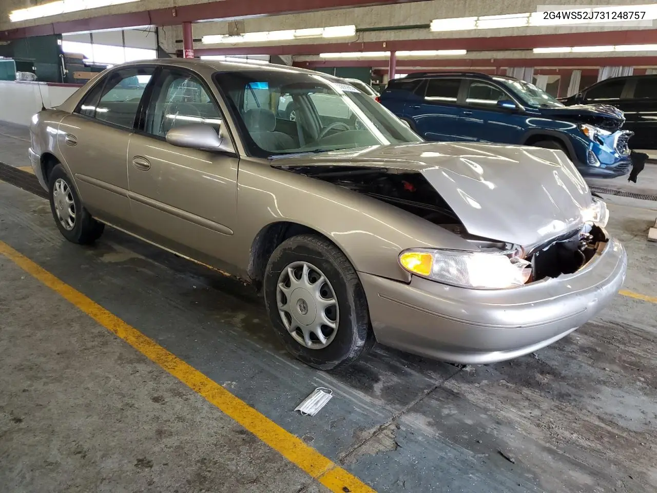 2003 Buick Century Custom VIN: 2G4WS52J731248757 Lot: 55505985