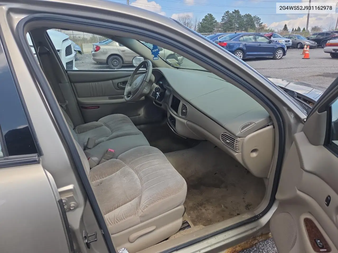 2003 Buick Century Custom VIN: 2G4WS52J931162978 Lot: 55828205