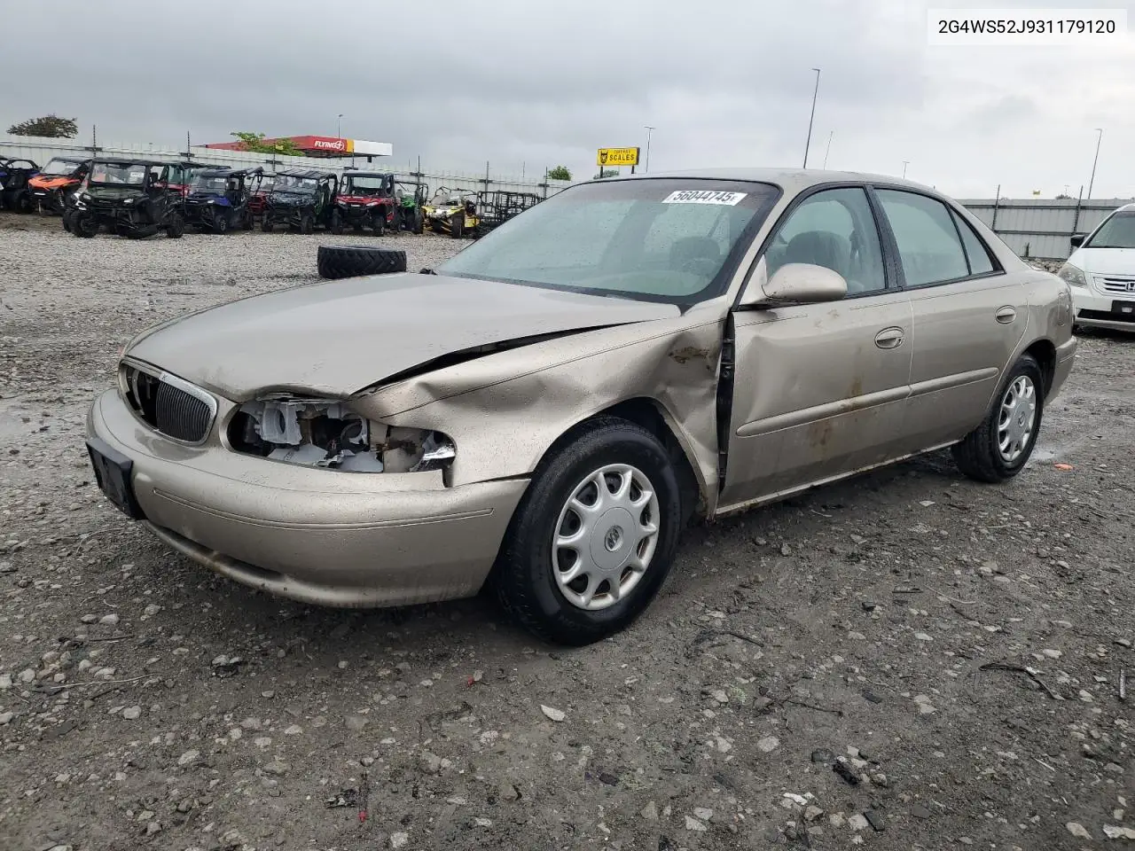 2003 Buick Century Custom VIN: 2G4WS52J931179120 Lot: 56044745