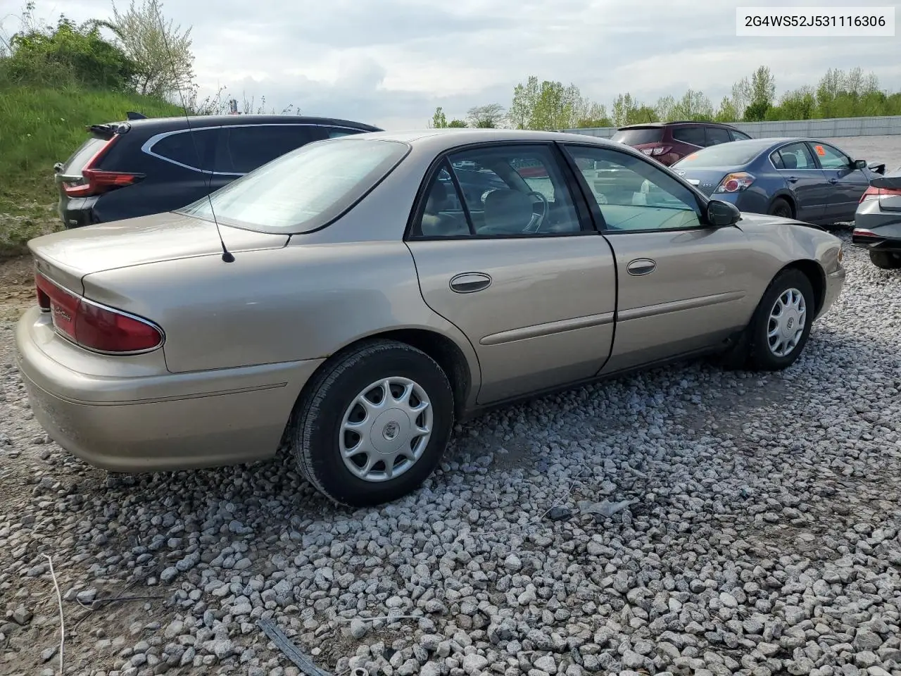 2003 Buick Century Custom VIN: 2G4WS52J531116306 Lot: 56720885