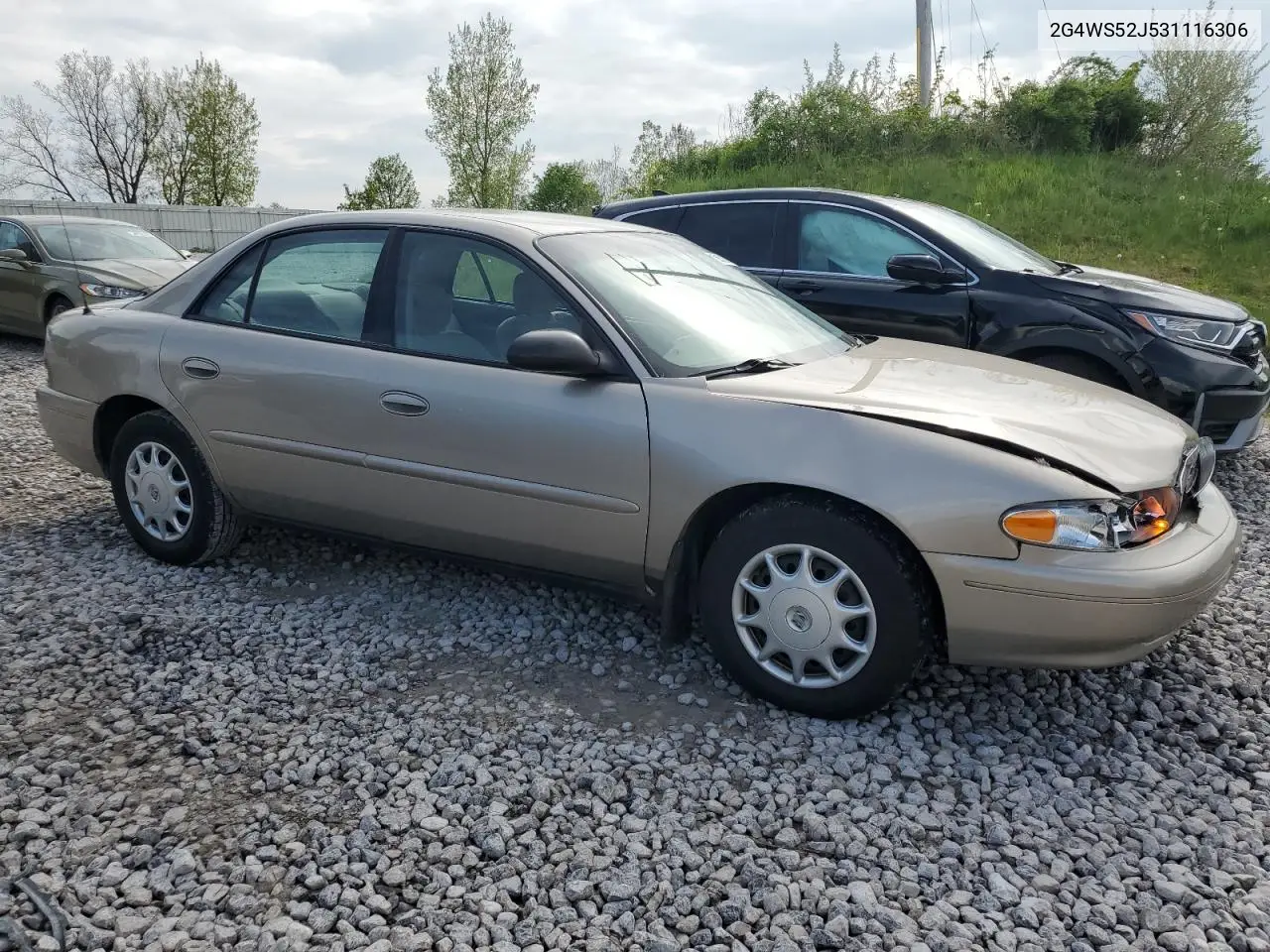 2003 Buick Century Custom VIN: 2G4WS52J531116306 Lot: 56720885