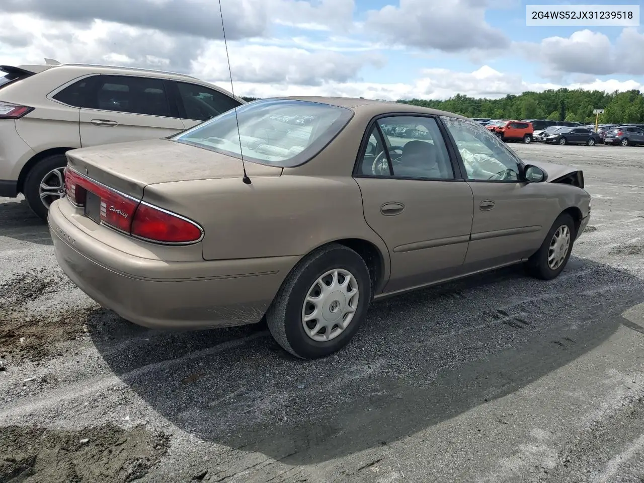 2003 Buick Century Custom VIN: 2G4WS52JX31239518 Lot: 57135205