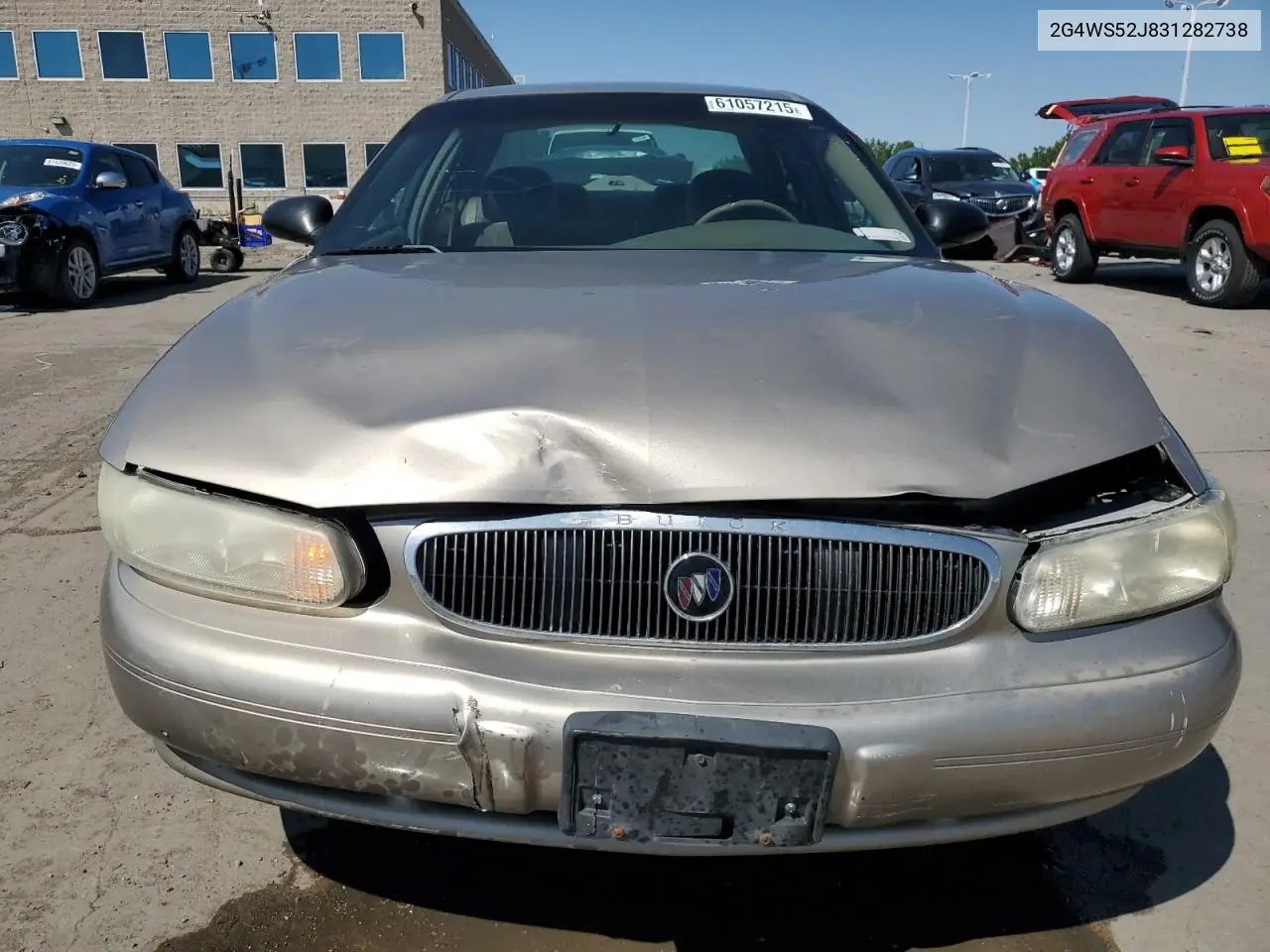 2003 Buick Century Custom VIN: 2G4WS52J831282738 Lot: 61057215