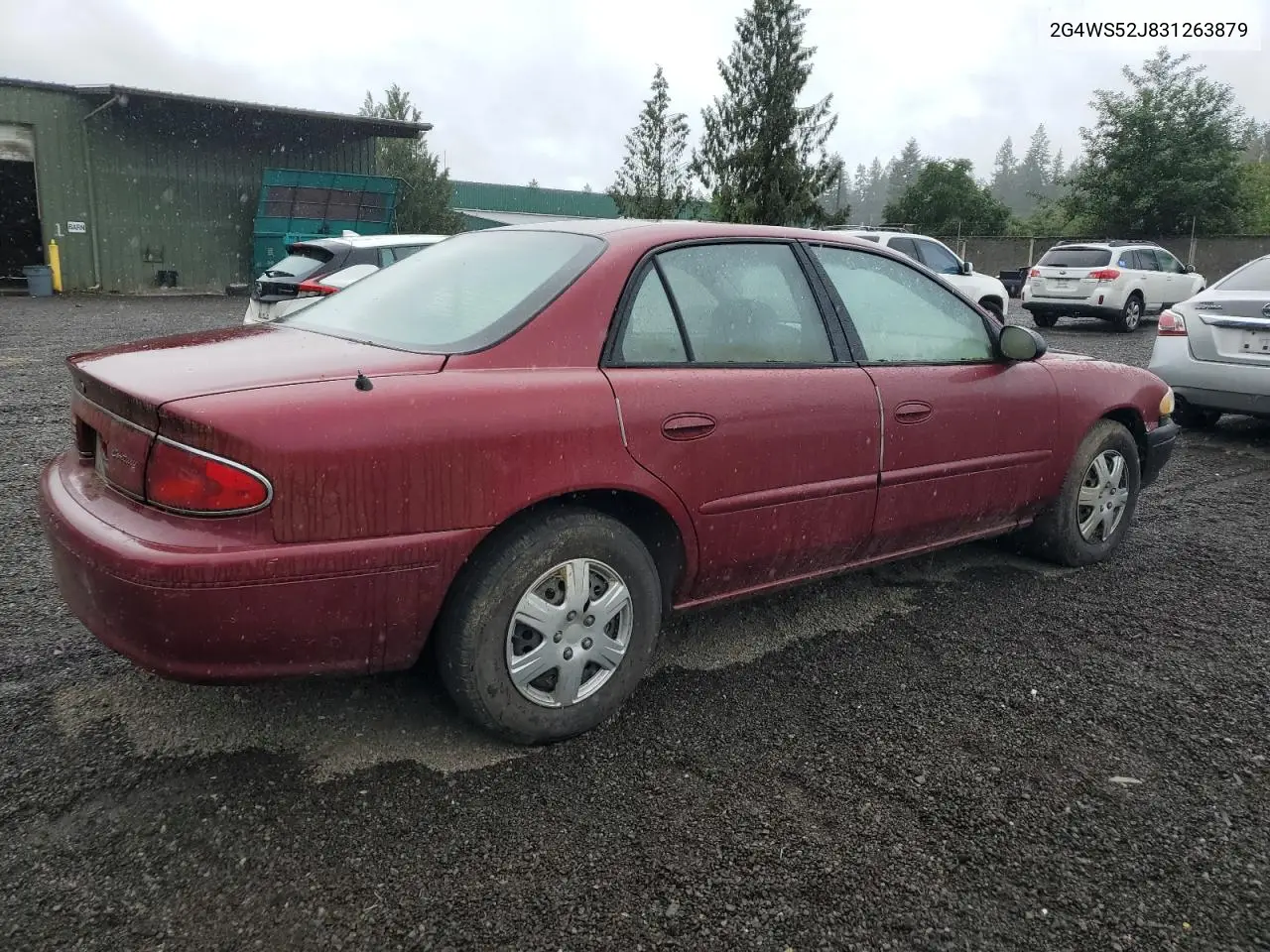 2003 Buick Century Custom VIN: 2G4WS52J831263879 Lot: 61097315