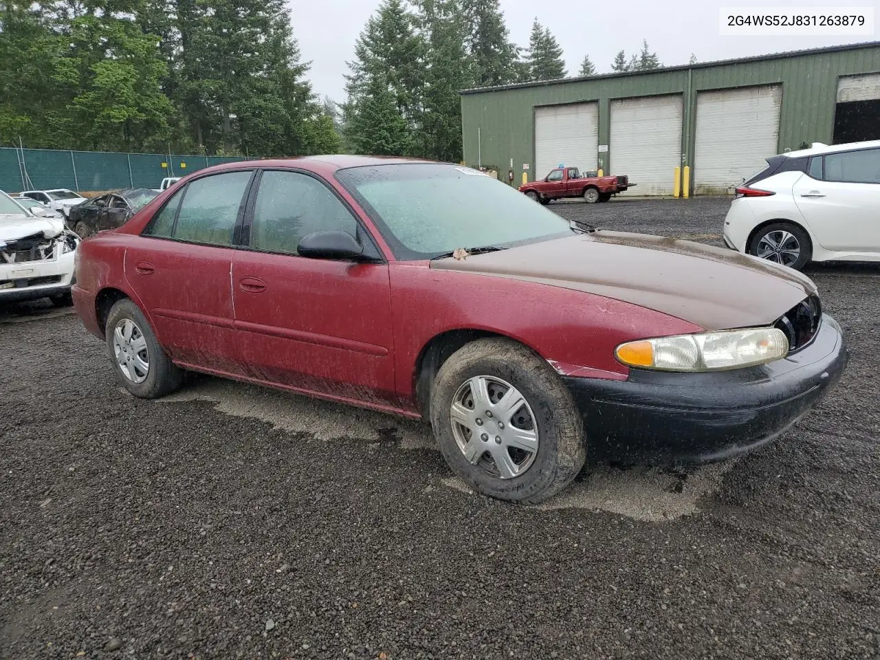 2003 Buick Century Custom VIN: 2G4WS52J831263879 Lot: 61097315