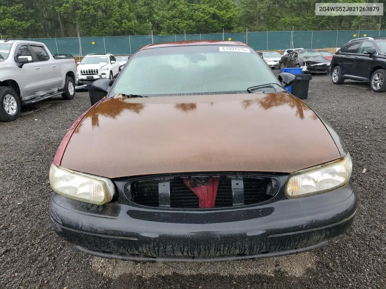 2003 Buick Century Custom VIN: 2G4WS52J831263879 Lot: 61097315