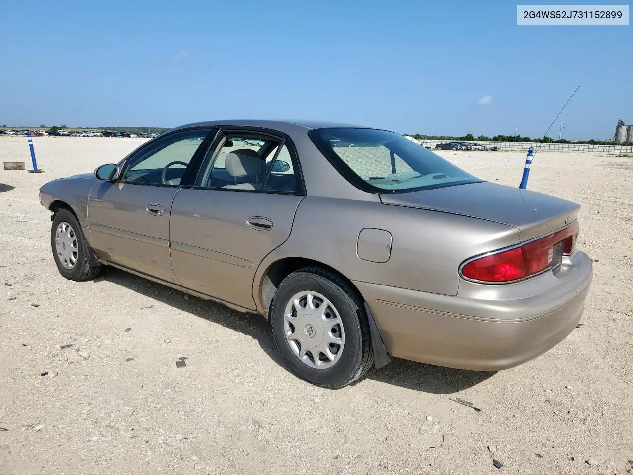 2003 Buick Century Custom VIN: 2G4WS52J731152899 Lot: 61551485
