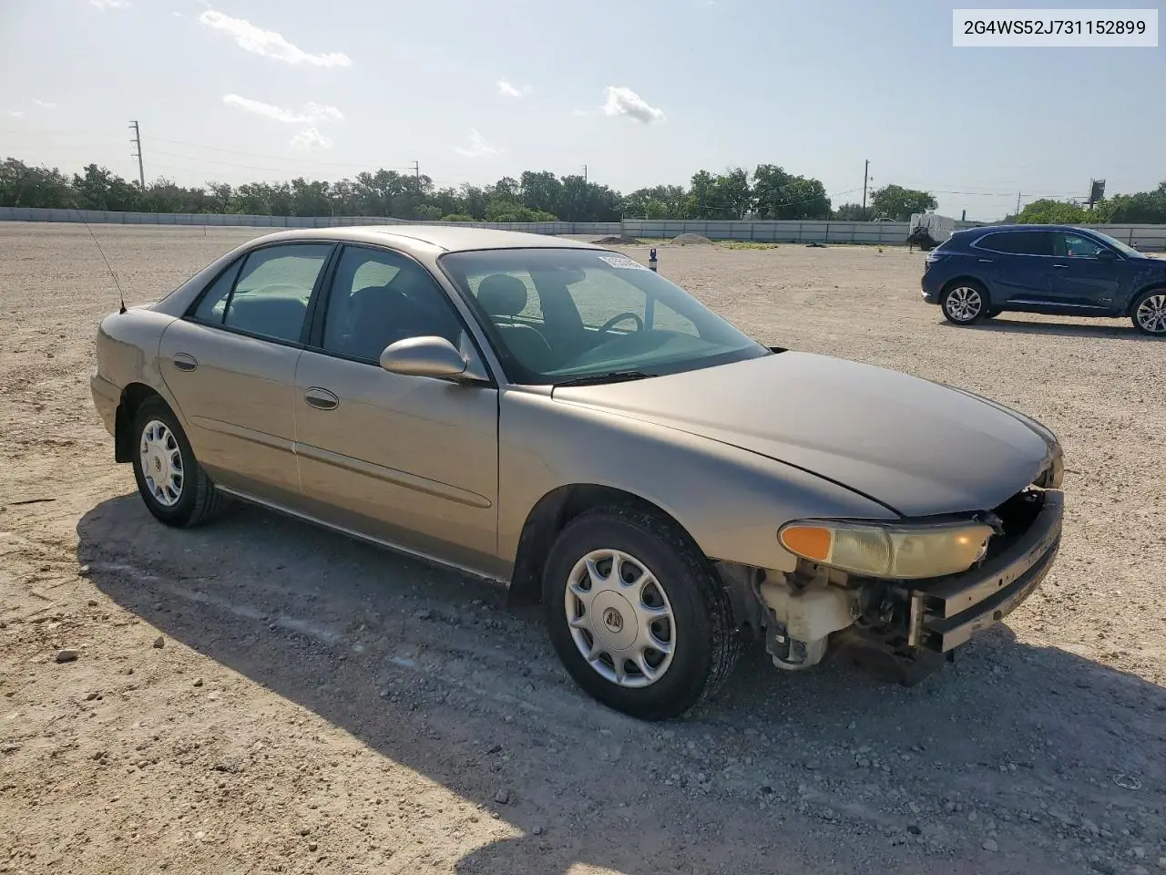 2003 Buick Century Custom VIN: 2G4WS52J731152899 Lot: 61551485