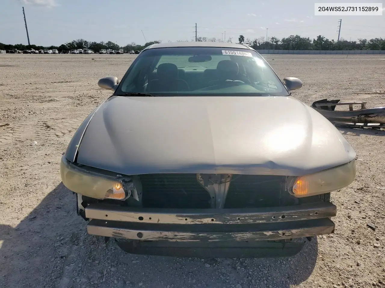 2003 Buick Century Custom VIN: 2G4WS52J731152899 Lot: 61551485