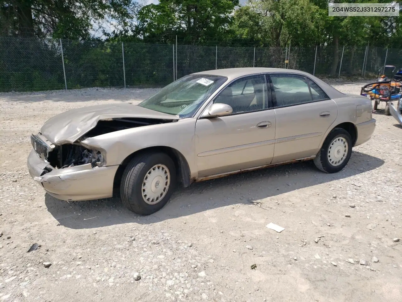 2003 Buick Century Custom VIN: 2G4WS52J331297275 Lot: 61711565