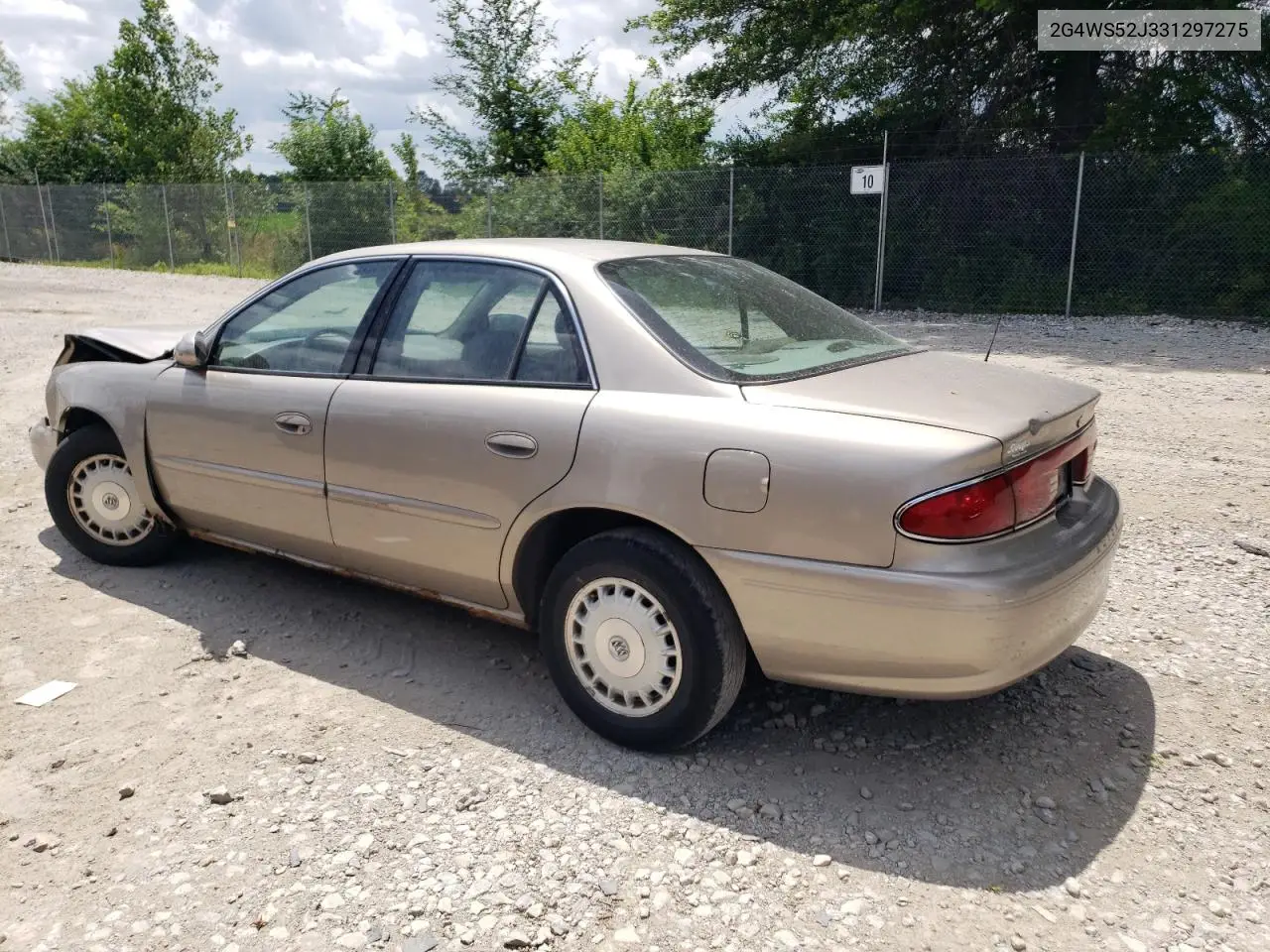 2003 Buick Century Custom VIN: 2G4WS52J331297275 Lot: 61711565