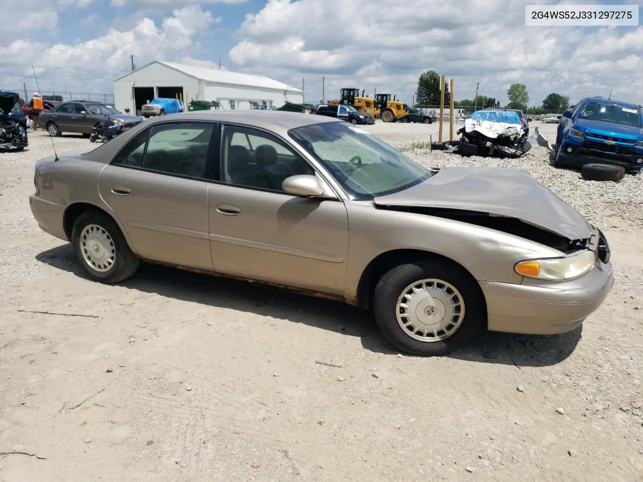 2003 Buick Century Custom VIN: 2G4WS52J331297275 Lot: 61711565