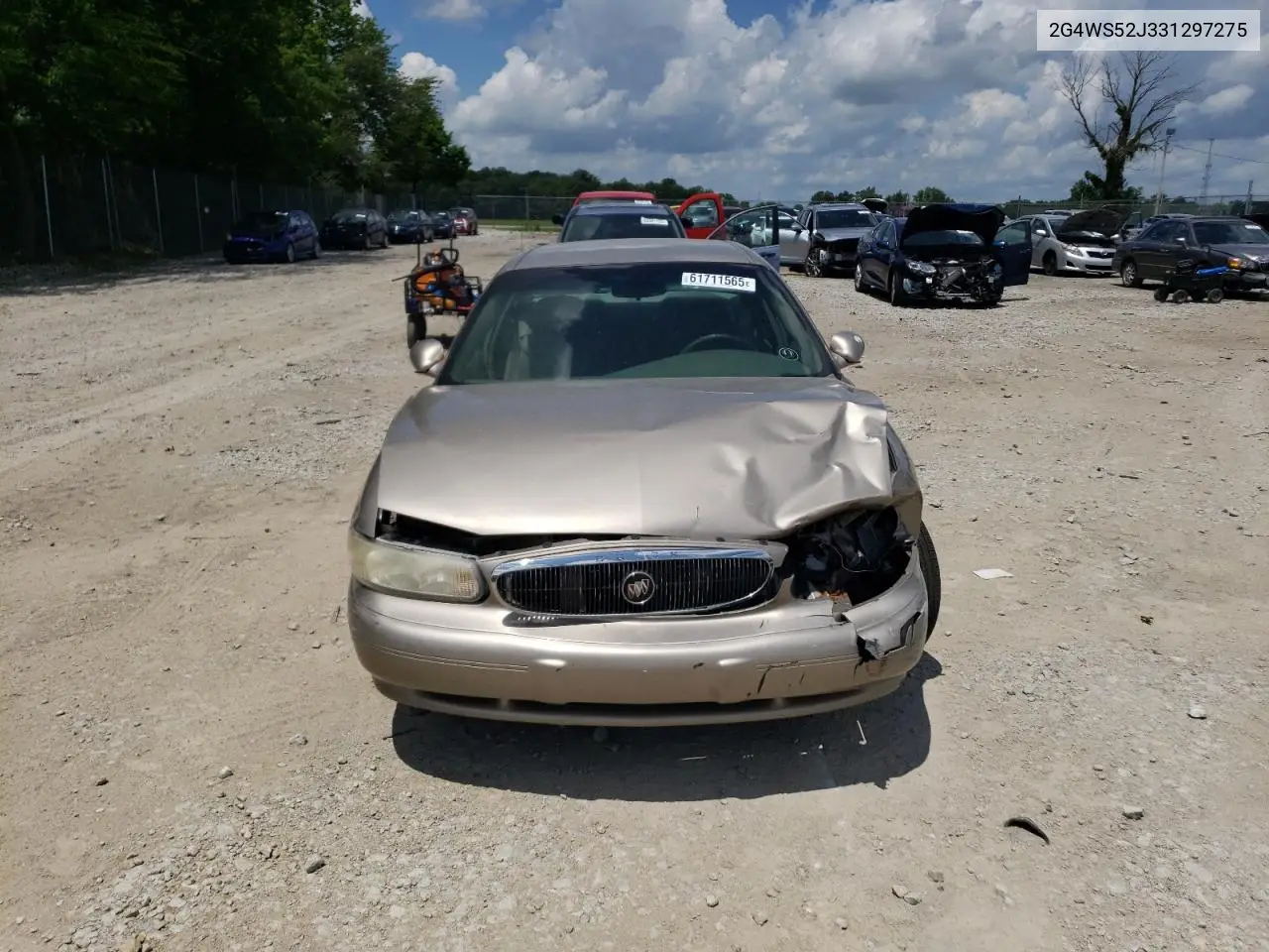 2003 Buick Century Custom VIN: 2G4WS52J331297275 Lot: 61711565