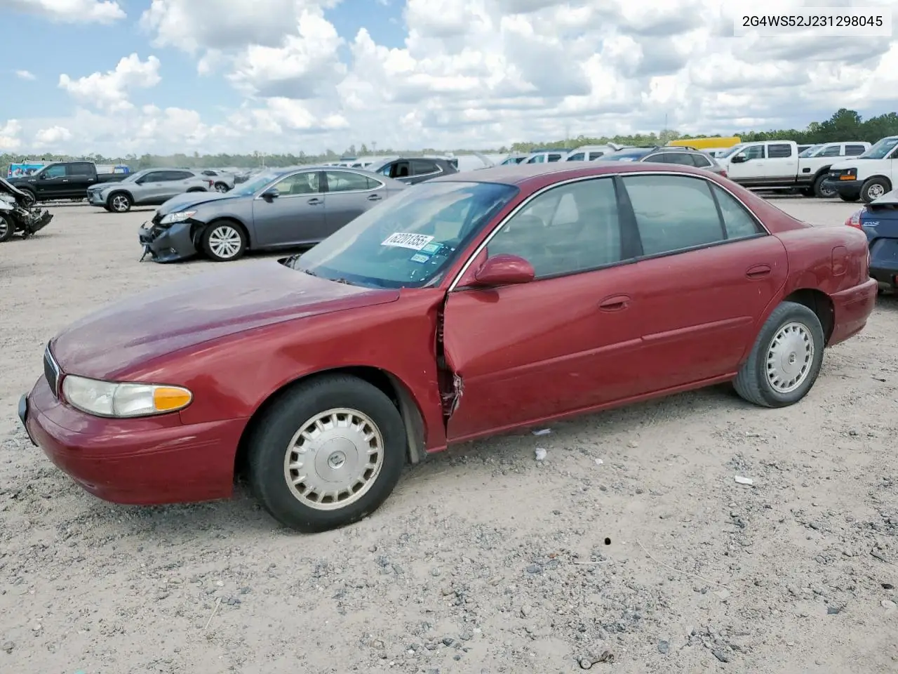 2003 Buick Century Custom VIN: 2G4WS52J231298045 Lot: 62201355