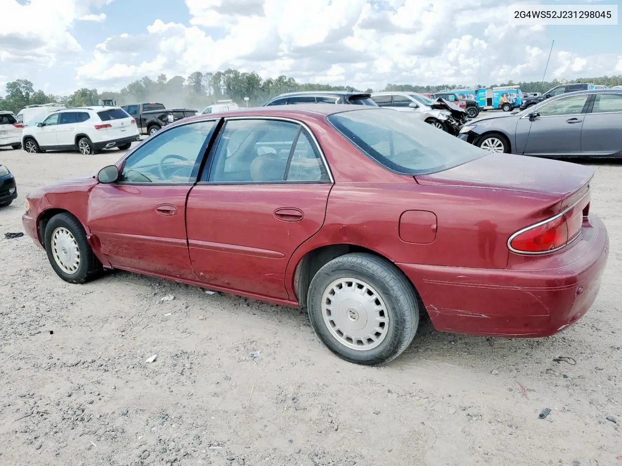 2003 Buick Century Custom VIN: 2G4WS52J231298045 Lot: 62201355