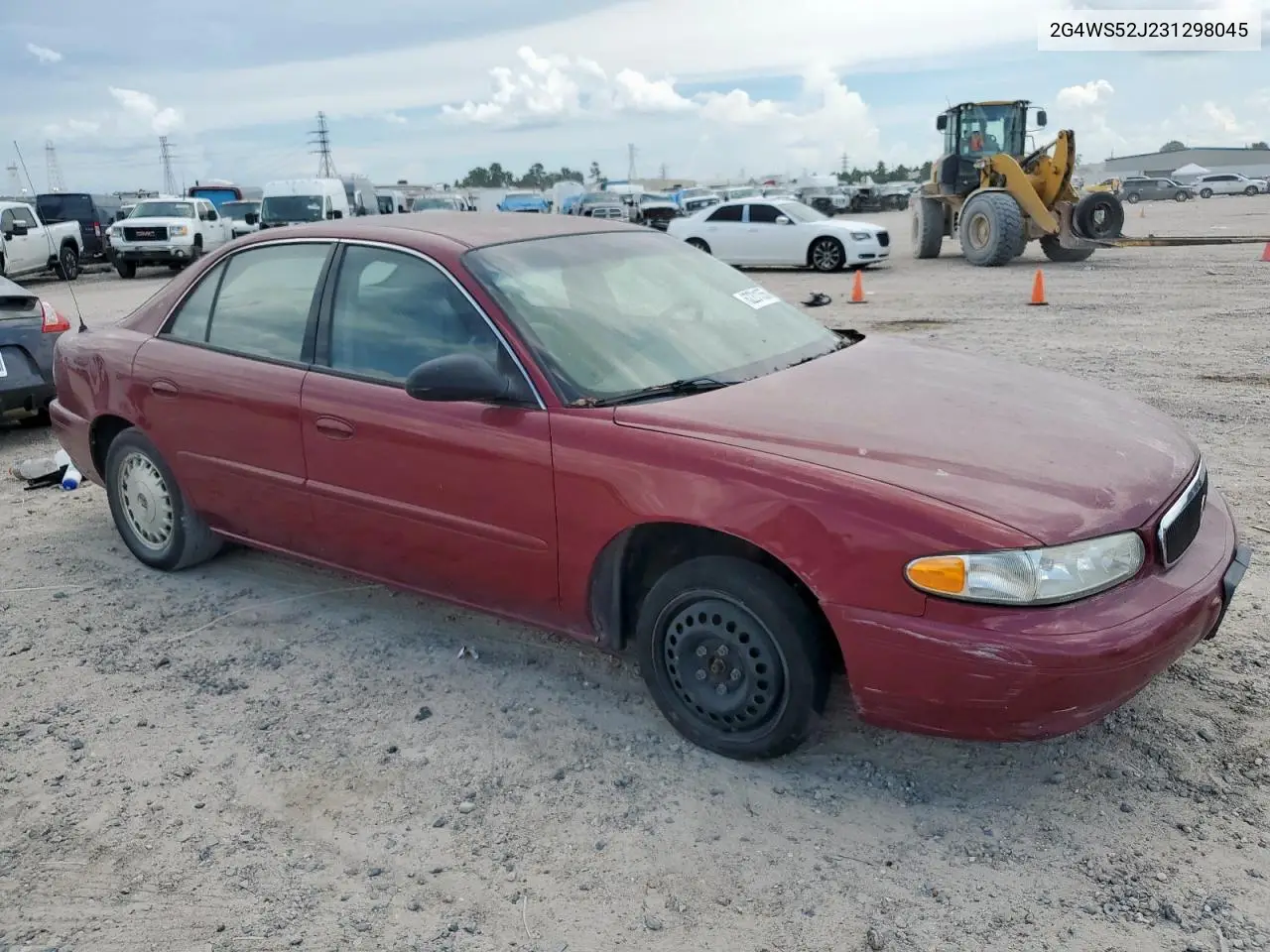 2003 Buick Century Custom VIN: 2G4WS52J231298045 Lot: 62201355