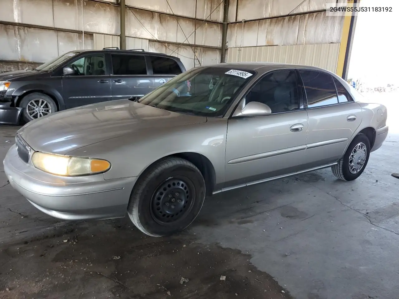 2003 Buick Century Custom VIN: 2G4WS55J531183192 Lot: 63114995