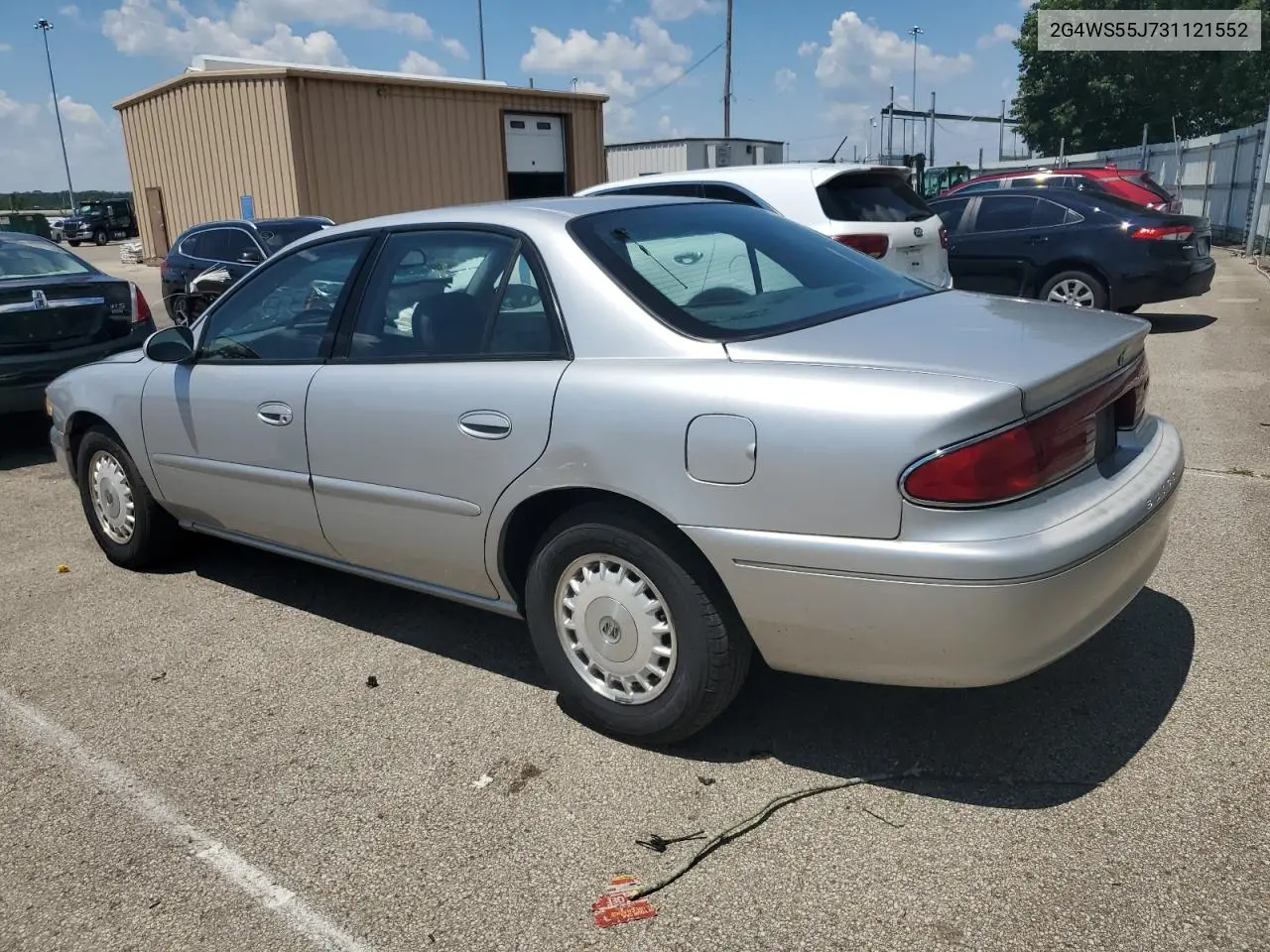 2003 Buick Century Custom VIN: 2G4WS55J731121552 Lot: 63702785