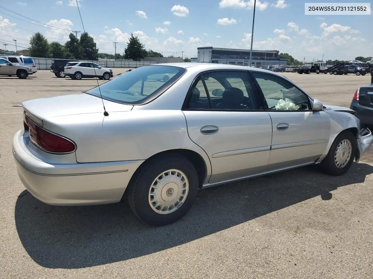 2003 Buick Century Custom VIN: 2G4WS55J731121552 Lot: 63702785