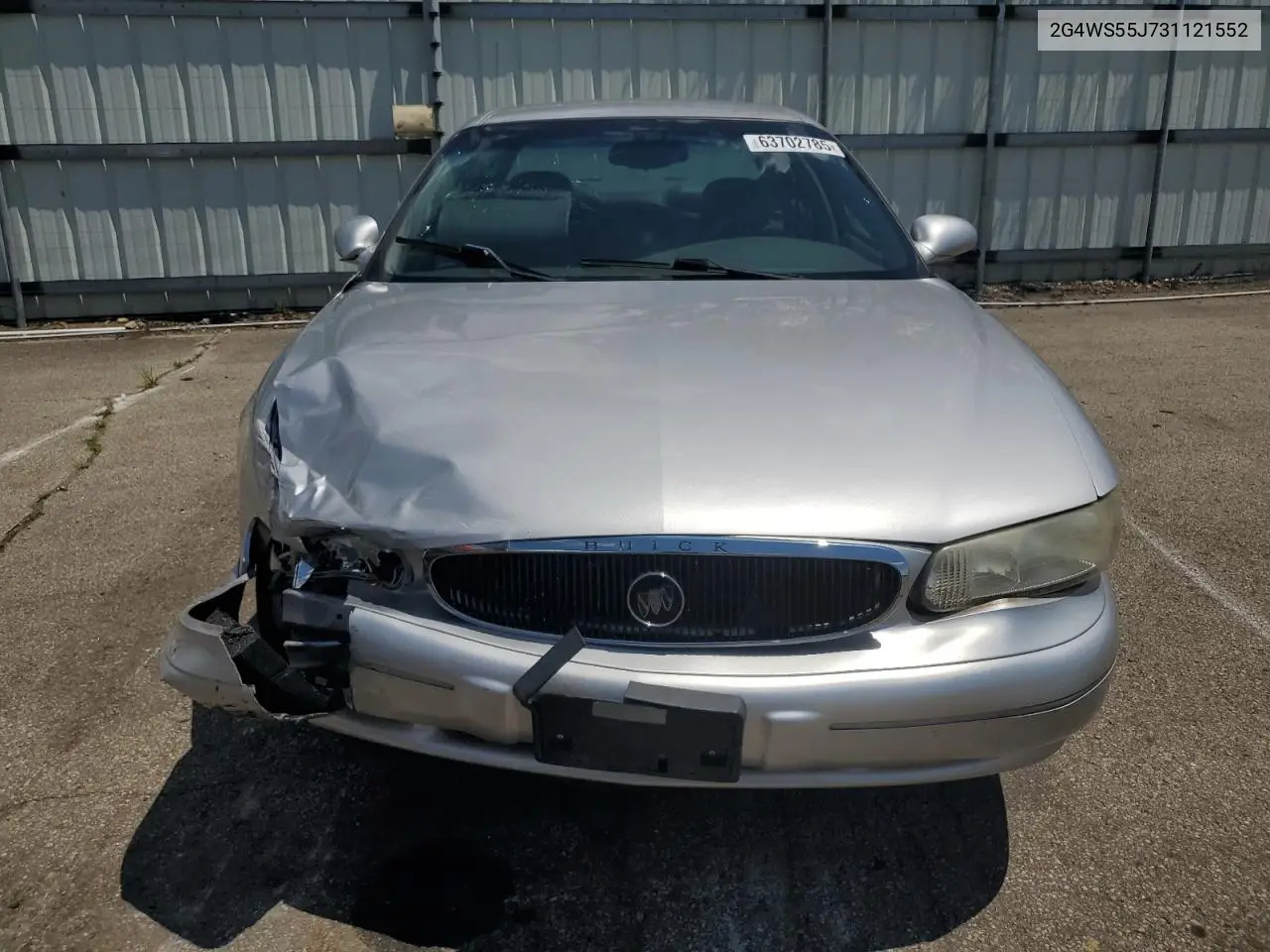 2003 Buick Century Custom VIN: 2G4WS55J731121552 Lot: 63702785