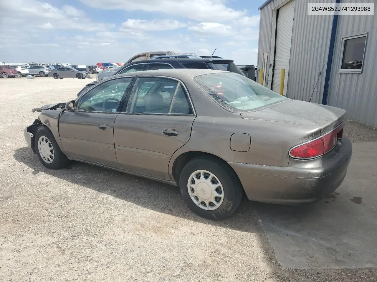 2004 Buick Century Custom VIN: 2G4WS52J741293988 Lot: 49280765