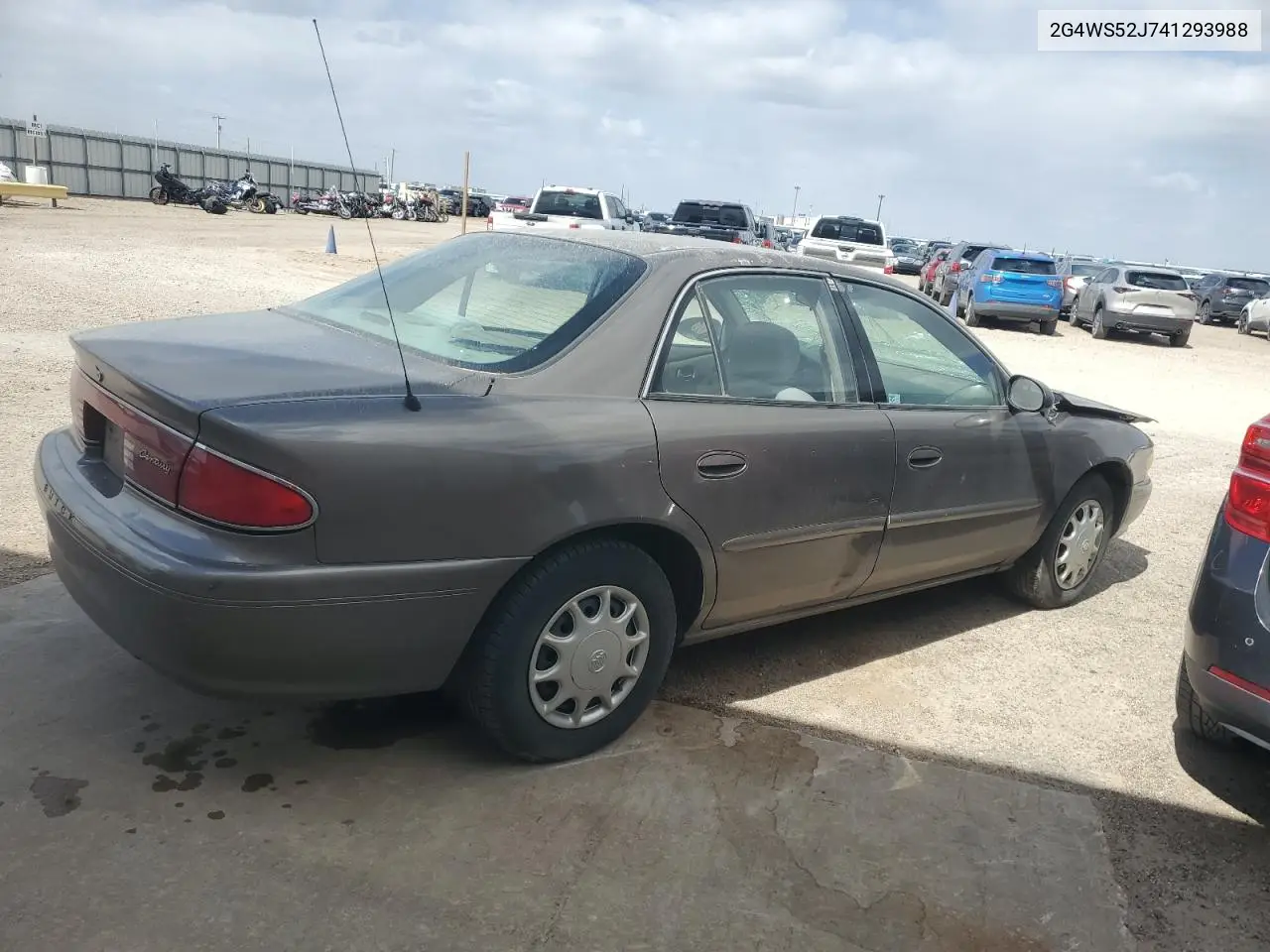 2004 Buick Century Custom VIN: 2G4WS52J741293988 Lot: 49280765
