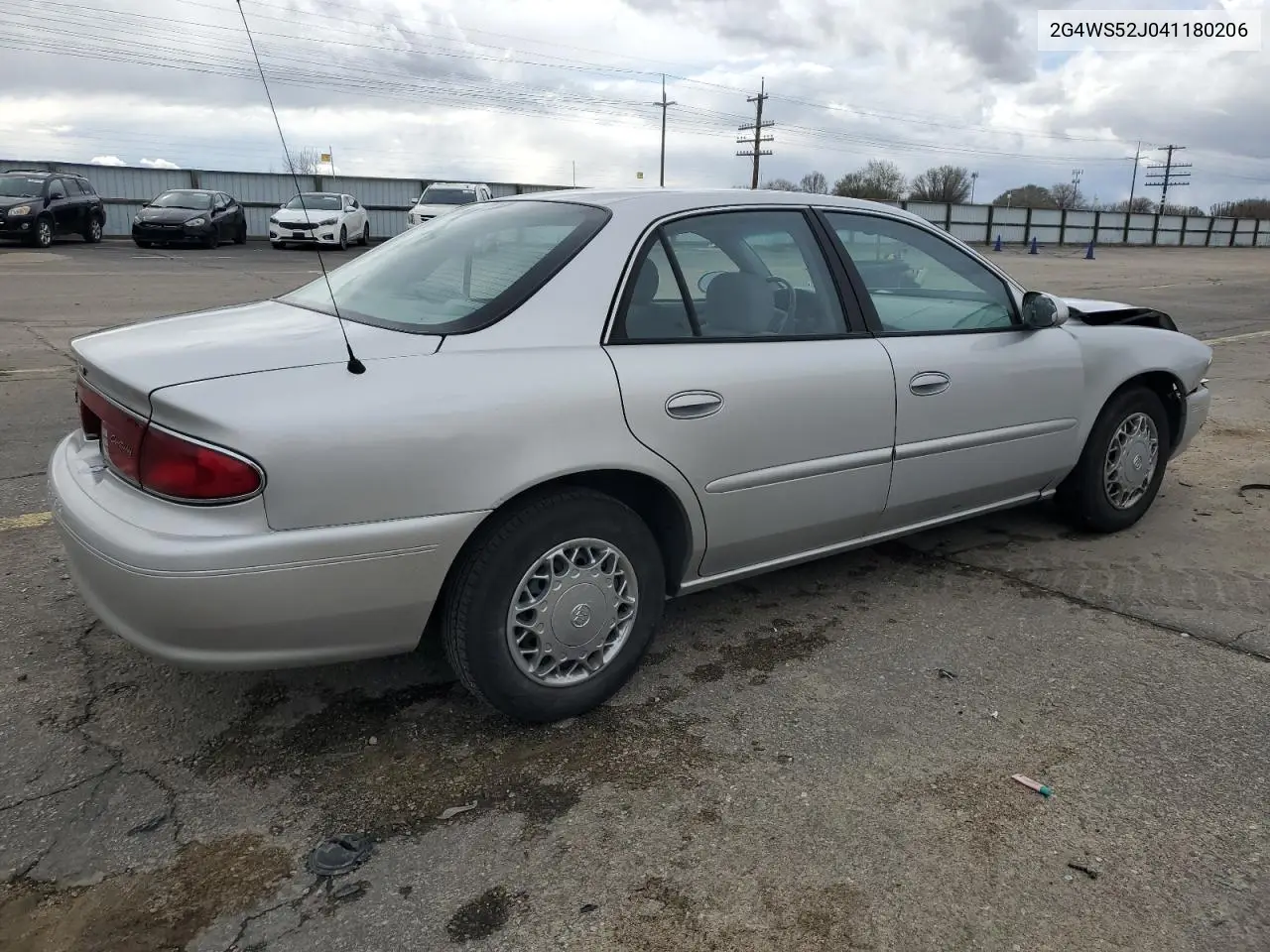 2004 Buick Century Custom VIN: 2G4WS52J041180206 Lot: 51256825