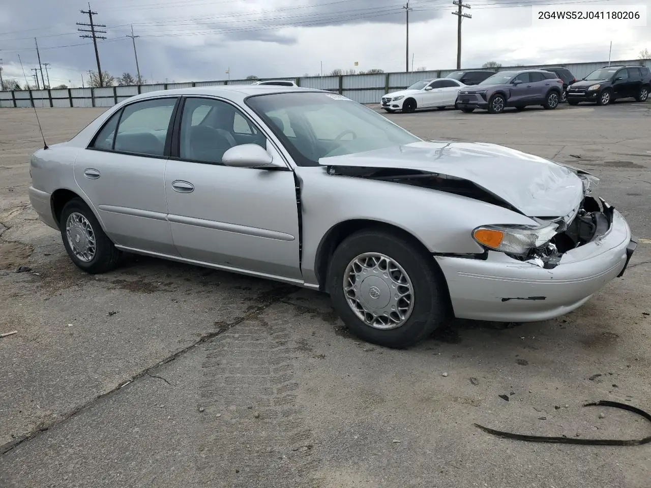 2004 Buick Century Custom VIN: 2G4WS52J041180206 Lot: 51256825