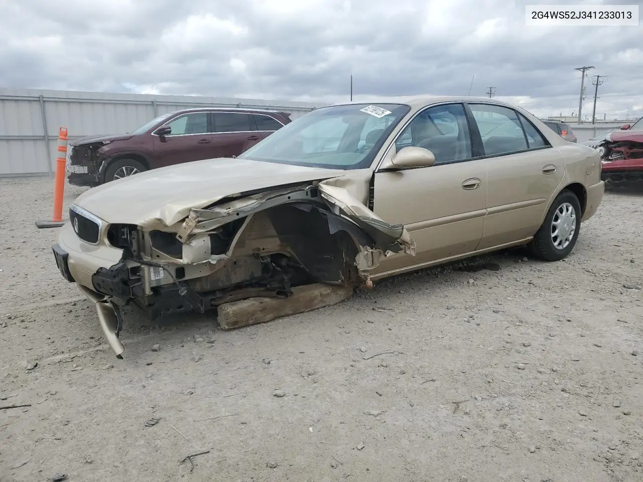 2004 Buick Century Custom VIN: 2G4WS52J341233013 Lot: 52799125