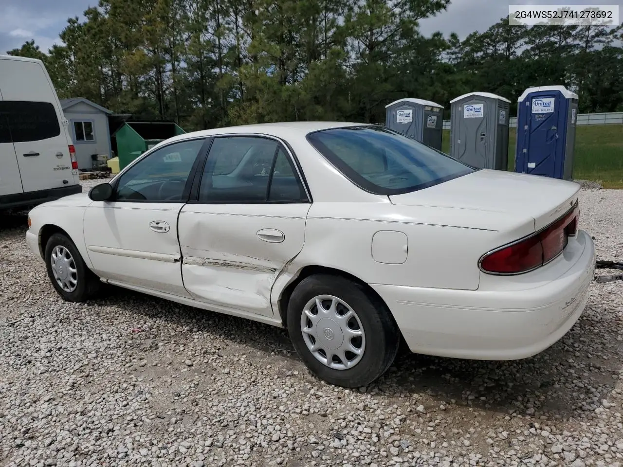 2004 Buick Century Custom VIN: 2G4WS52J741273692 Lot: 53895185