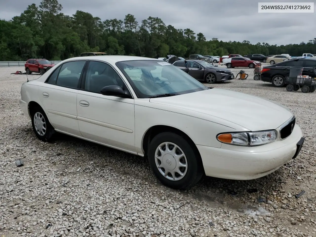2004 Buick Century Custom VIN: 2G4WS52J741273692 Lot: 53895185