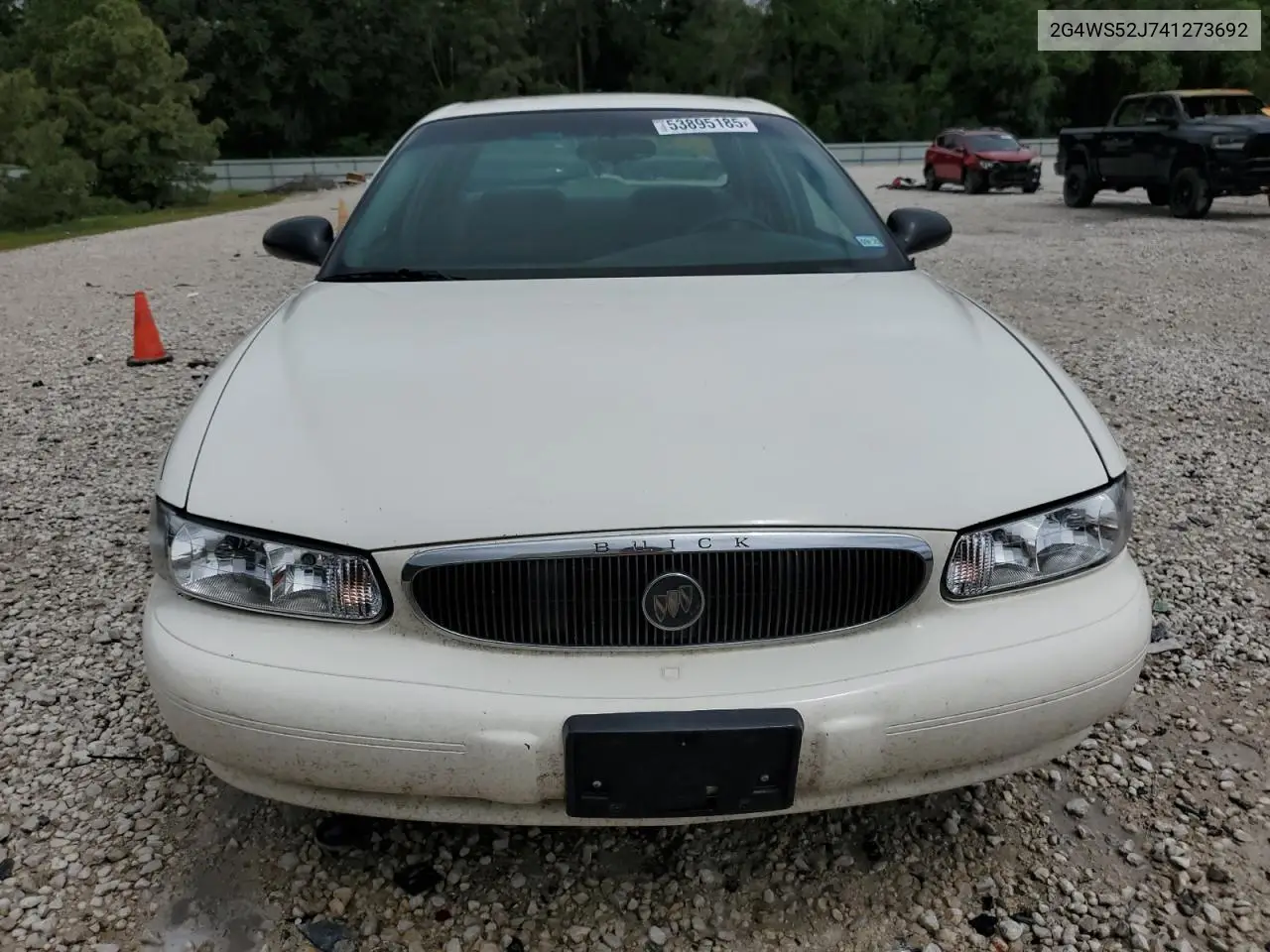 2004 Buick Century Custom VIN: 2G4WS52J741273692 Lot: 53895185