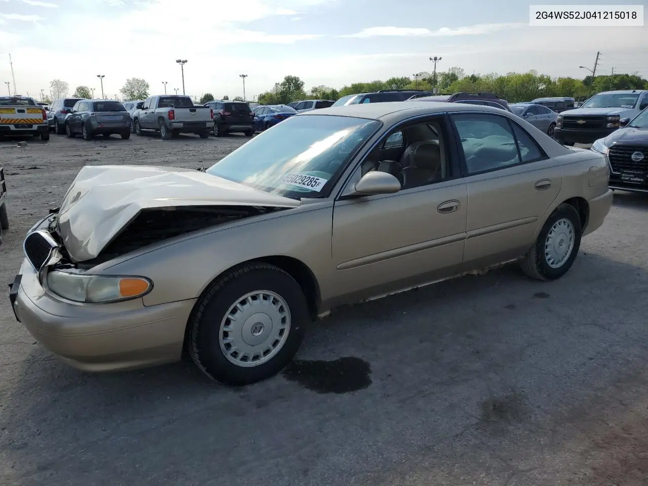 2004 Buick Century Custom VIN: 2G4WS52J041215018 Lot: 55029285