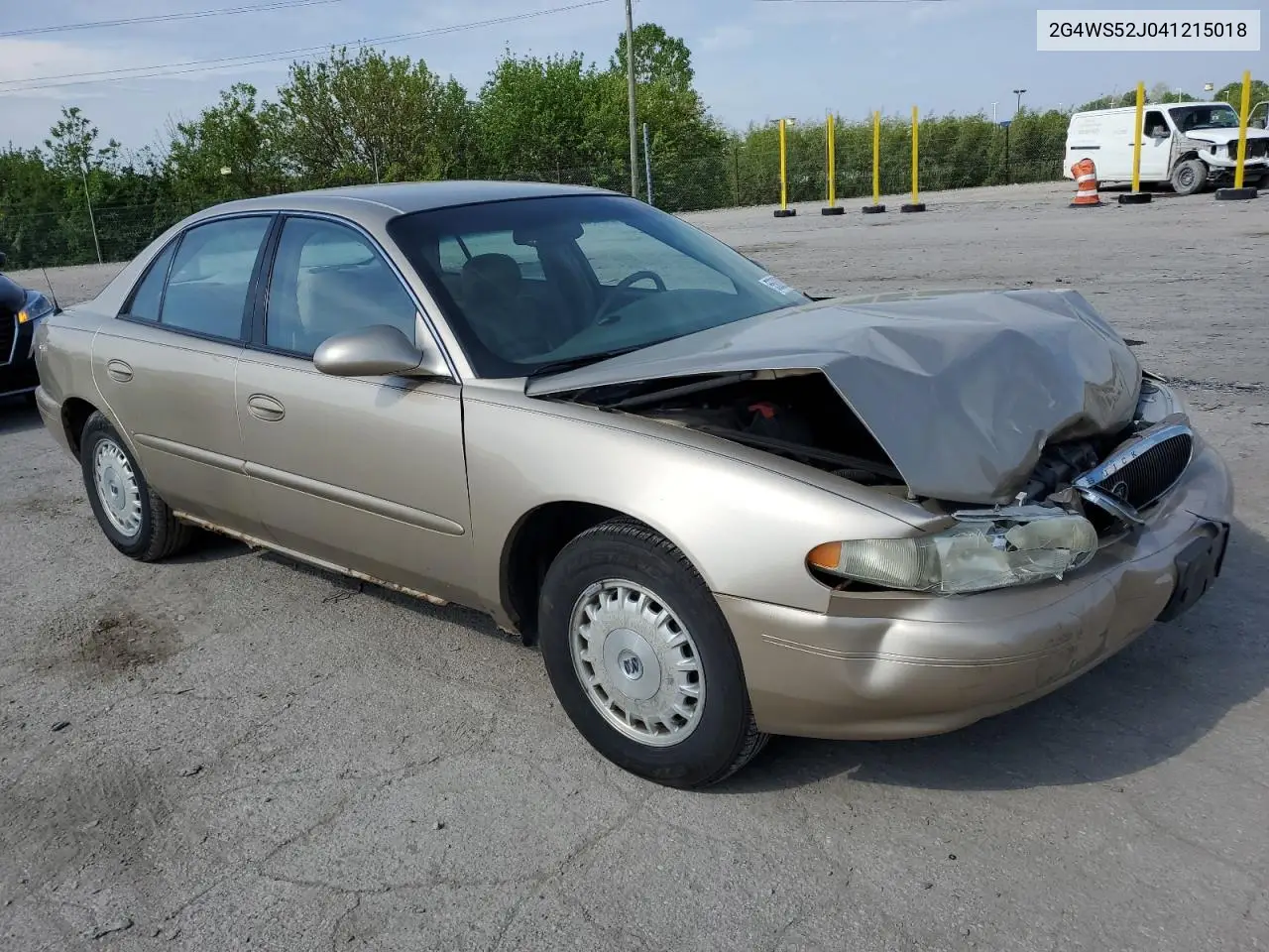 2004 Buick Century Custom VIN: 2G4WS52J041215018 Lot: 55029285