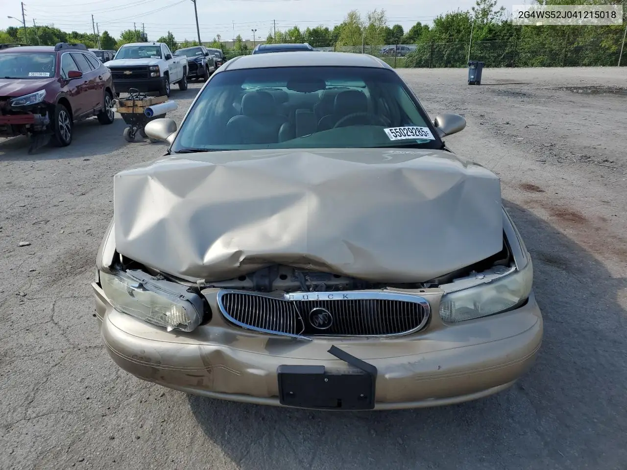 2004 Buick Century Custom VIN: 2G4WS52J041215018 Lot: 55029285