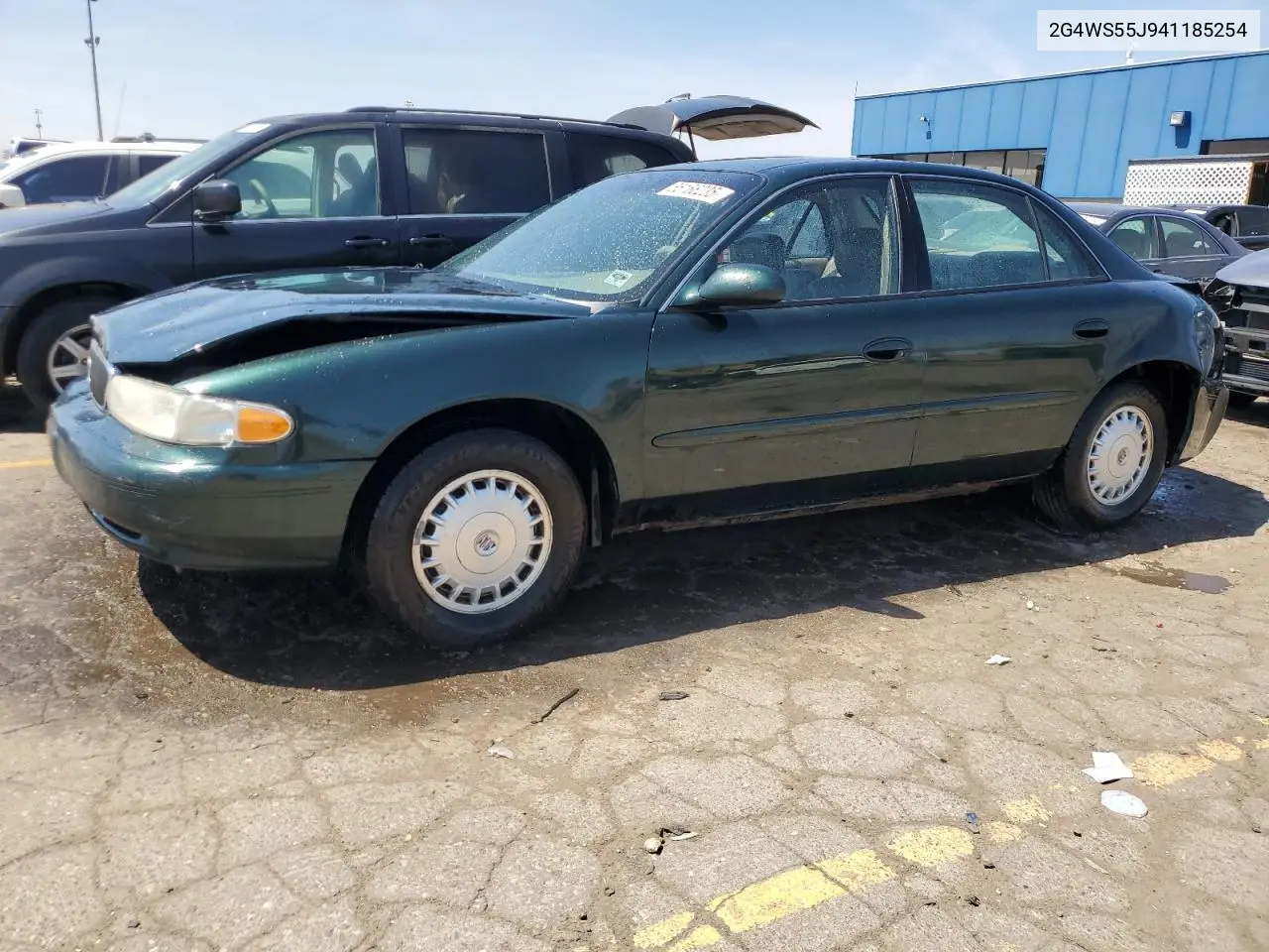 2004 Buick Century Custom VIN: 2G4WS55J941185254 Lot: 55166235