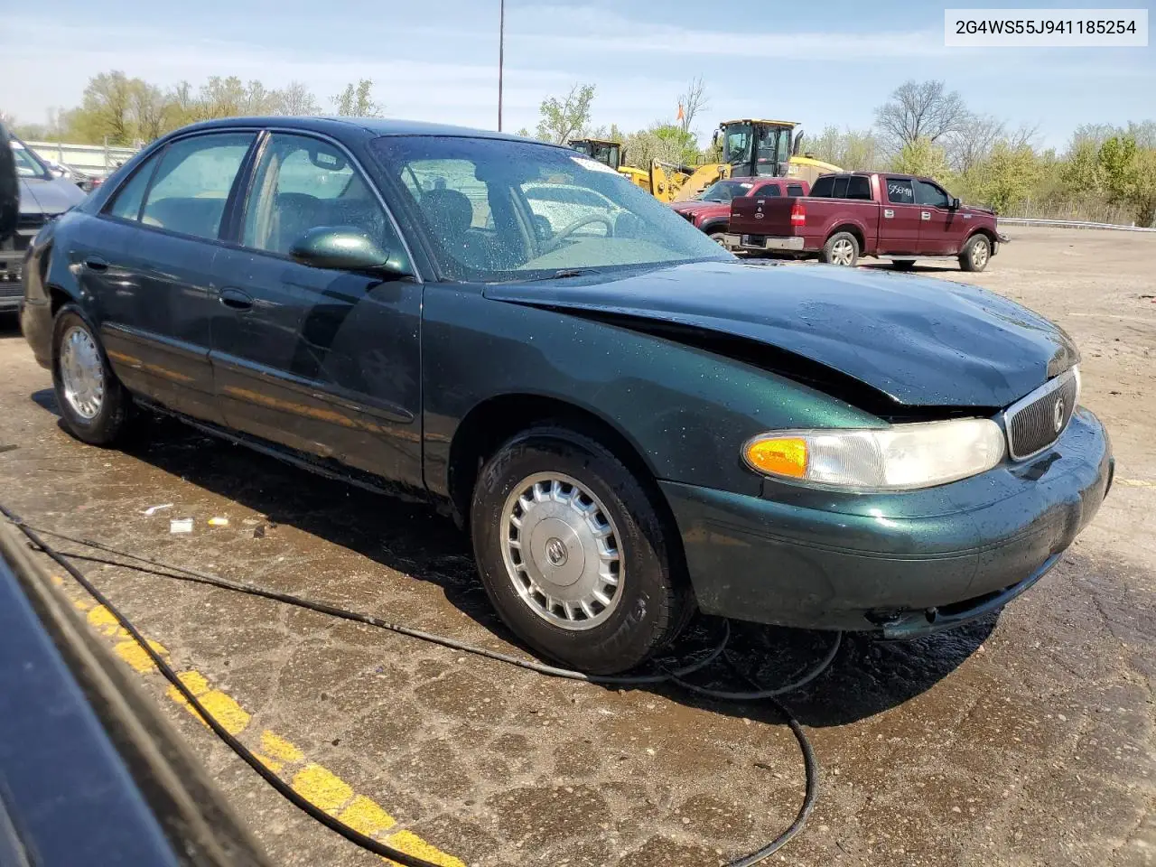 2004 Buick Century Custom VIN: 2G4WS55J941185254 Lot: 55166235