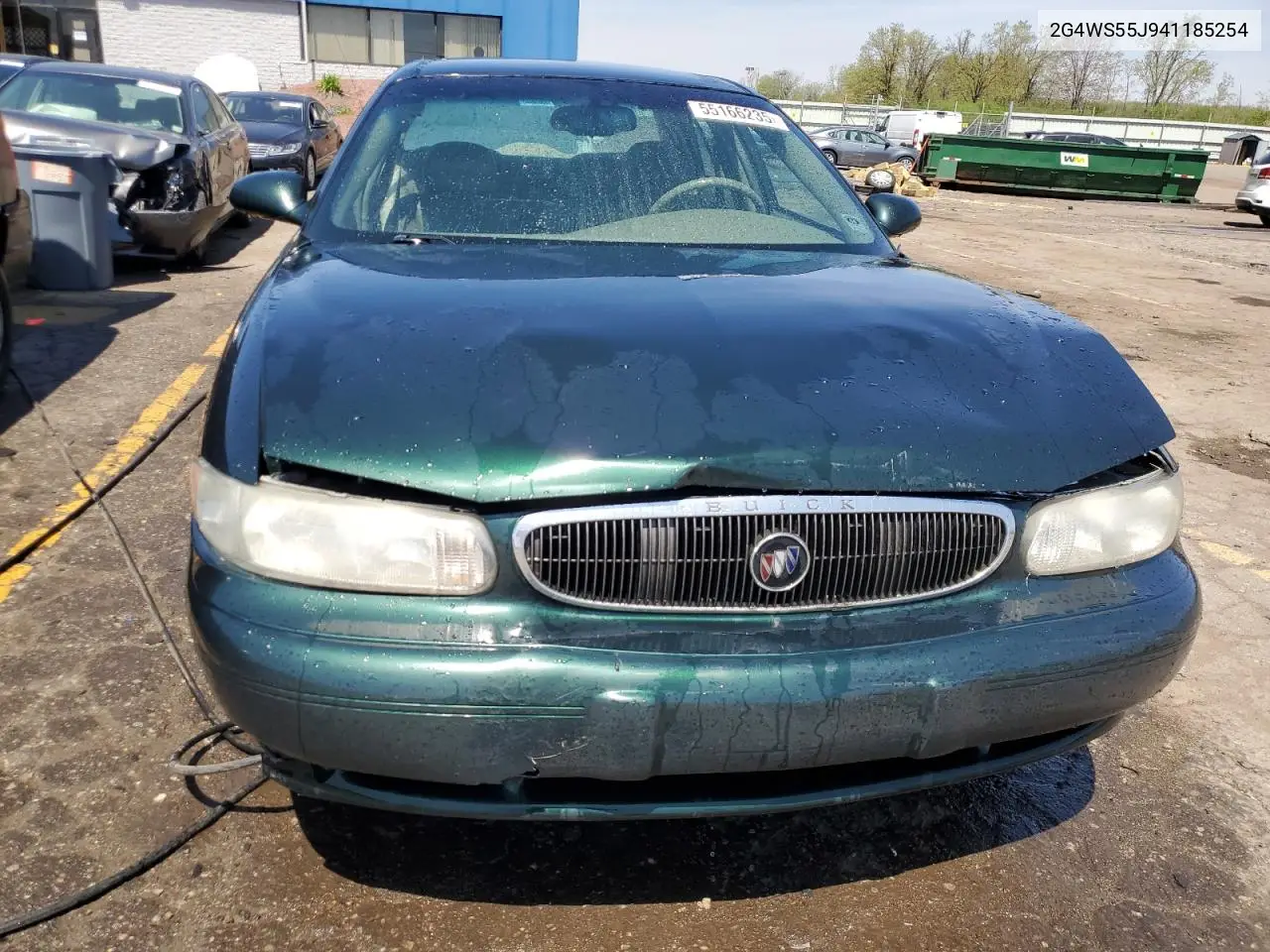 2004 Buick Century Custom VIN: 2G4WS55J941185254 Lot: 55166235