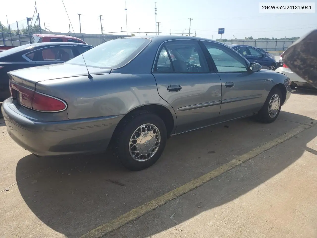 2004 Buick Century Custom VIN: 2G4WS52J241315041 Lot: 58898595