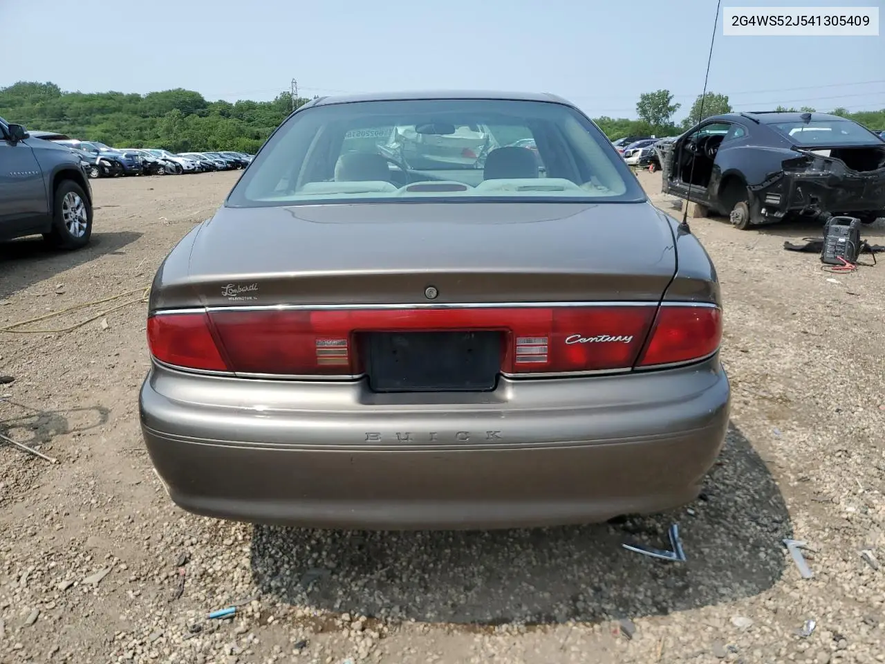 2004 Buick Century Custom VIN: 2G4WS52J541305409 Lot: 60220515