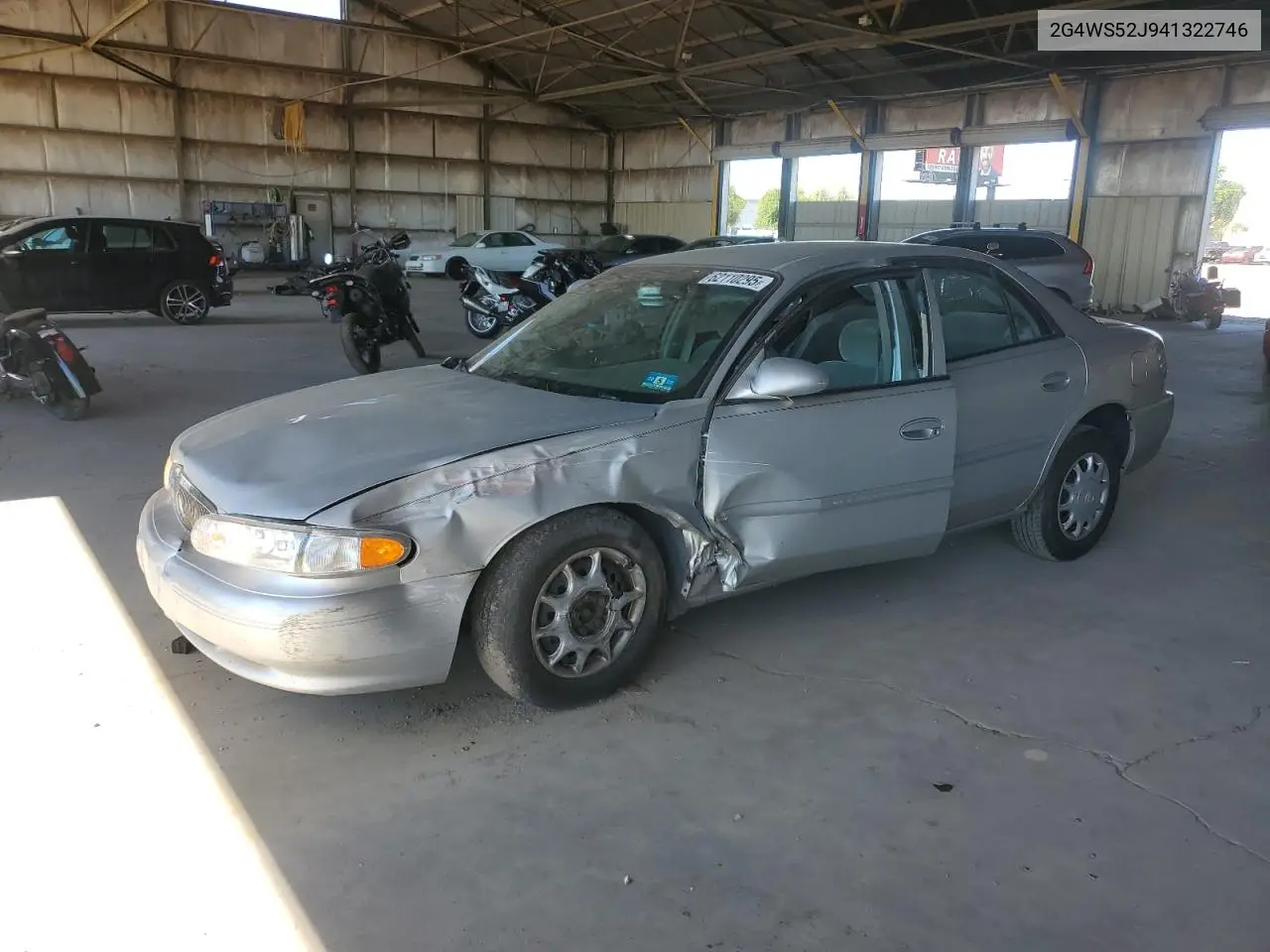 2004 Buick Century Custom VIN: 2G4WS52J941322746 Lot: 62110295